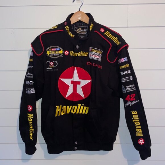 Chase Authentics Texaco Havoline NASCAR Racing Jacket – Men’s Size Medium - Picture 3 of 7